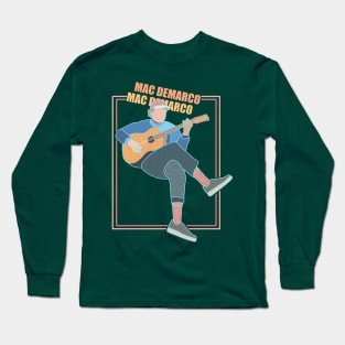 Mac DeMarco Retro Design Long Sleeve T-Shirt